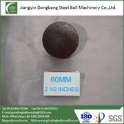 ลูกบอลปลอมแปลงขนาด 60 มม. สำหรับการแปรรูปแร่เหมืองแร่ทองคำ